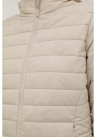 Kinetix W-SN659 BASIC PADDED COAT Ekru Kadın Mont