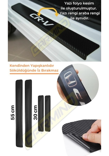 Volkswagen Amarok Kapı Eşiği Sticker (4 Adet) New