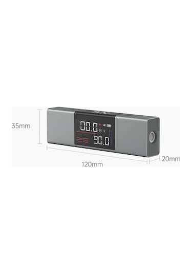 Butuglobal  Xiaomi Youpin Lı1 Duka Lazer Açılı Döküm Enstrüman Gonyometresi, Tutuculu Çift Lazer Versiyonu