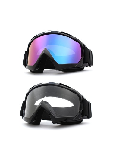 Konesam Yüksek Kaliteli Motokros Gözlükleri - Ayarlanabilir Lensler, Abs Çerçeve, Rahat Kullanım, Herkes İçin Uygun