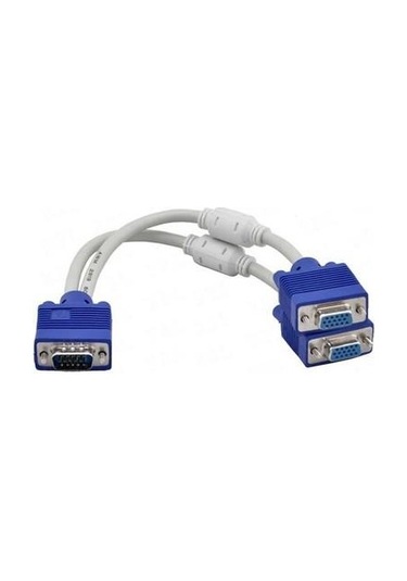 Vga Çoğaltıcı Kablo Vga Y Kablo Vga Splitter Kablo