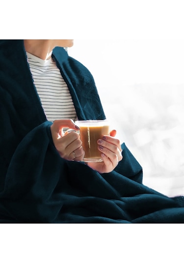 Mulberry İndigo Wellsoft Tv Battaniye 100 x 170