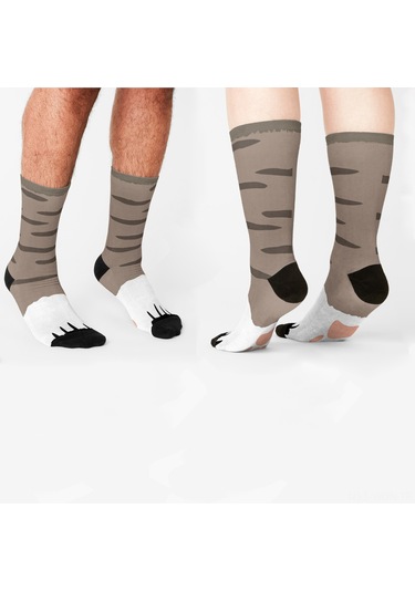 Neevoyu 3d Hayvan Ayak İzi Çorapları - Kedi Köpek Kaplan Kartal At Dinozor Desenli, Unisex, Canlı Renkler, Gerçekçi Ve Eğlenceli Efekt, Poliester Dokuma Leopar Neevoyu 3d Hayvan Ayak İzi Çorapları - Kedi Köpek Kaplan Kartal At Dinozor Desenli, Unisex, Canlı Renkler, Gerçekçi Ve Eğlenceli Efekt, Poliester Dokuma Leopar