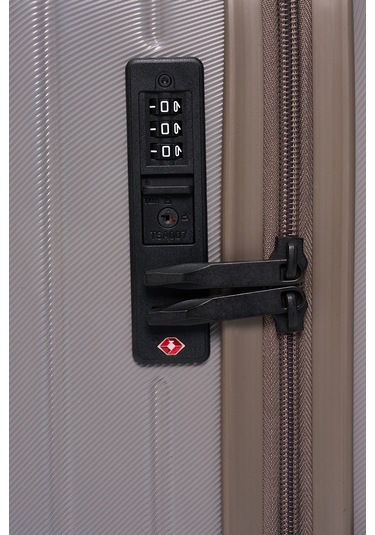 Elatae Vouge Exclusive Kabin Boy Ultra Strong Valiz Vizon V10737