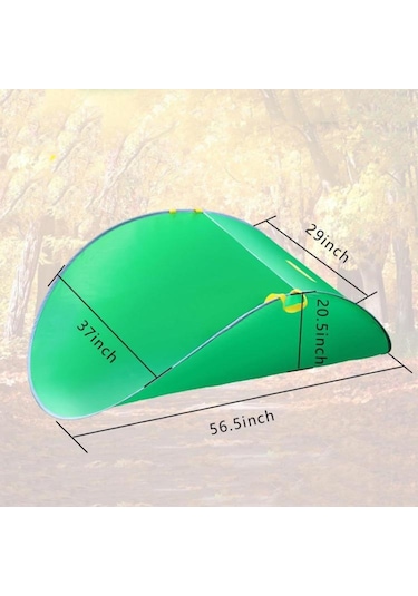 Taşınabilir Pop-up Yaprağı Toplayıcı Yeniden Kullanılabilir Veranda Organizatörleri Yeşil , Boyut:144 X 74 X 52cm