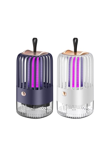 Bg 005 Kafes Tipi Usb Şarjlı Sessiz Sivrisinek Kovucu Beyaz