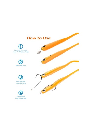 Novahub Balık Tutkunları İçin 50 Adet Paslanmaz Çelik İğne Seti 14mm, Hızlı Montaj İğneler