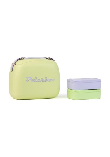 Polarbox Lime-lilac Pop / Açık Yeşil-lila Soğuk Ve Sıcak Termos Çanta 6l Yeşil