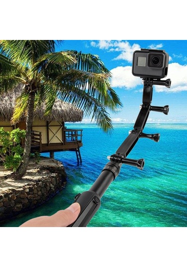 Gopro, Insta360, Djı Ve Diğer Aksiyon Kameraları İçin Ortak Alüminyum Uzatma Kolu Kavrama Genişletici, Uzunluk: 6.8cm Diğer
