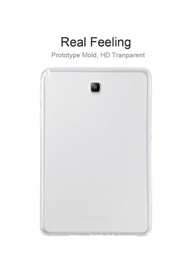 Galaxy Uyumlu  Tab İçin A 8.0 T350 0.75mm Ultratin Dış Dışında Buzlu Tpu Yumuşak Koruyucu Kılıf