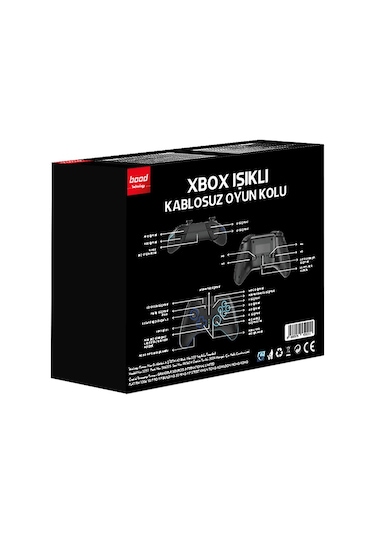 Bood Xbox Işıklı Kablosuz Oyun Kolu