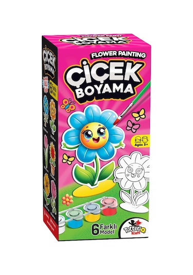 Vardem Oyuncak Çiçek Boyama - Standart