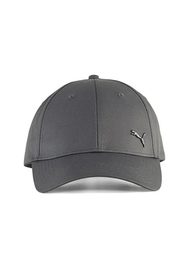 Puma Ess Metal Cat Bb Cap Şapka 02599409 Gri Gri