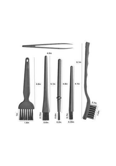 Bilgisayar Pc Klavye Dizüstü Bilgisayar Elektronik Kamera Küçük Temizleme Fırçası Seti