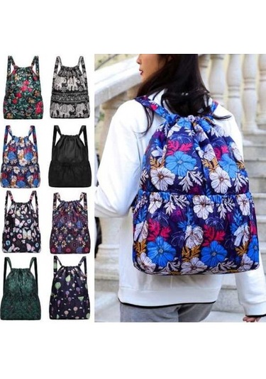 Ganzhoushop Yumuşak Tasarrufu Sırt Seyahat Sağlayan Popüler Kumaş Kapasiteli K Hafif Fil Emek Çantası Büyük Yx Çok Renkli