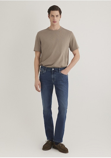 Mavi - Martin Premium Blue Gölgeli Koyu Mavi Jean Pantolon 0037888222 Koyu Mavi