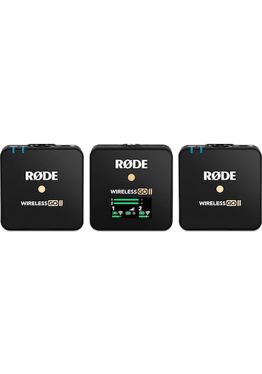 Rode Wireless Go II 2 Kişilik Kablosuz Yaka Mikrofonu