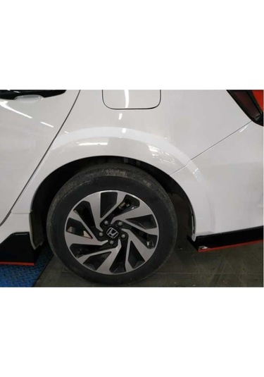 Autogp Honda Civic Fc5 Uyumlu Arka Çamurluk Kabartma Dizayn A 2016-20 Cm2012fc5dod1