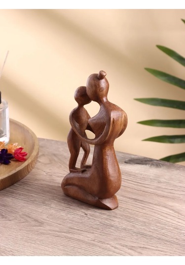 Simalend Annemiz Ve Çocuğumuz Ahşap Suar Heykeli 398393133