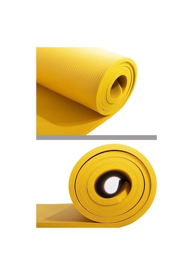 Delta Pilates Minderi Yoga Matı 15mm Sarı Mty-472