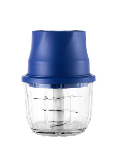 Reedark Elektrikli Sarımsak搅拌机 - 350ml Cam Kabuk, 6 Blatlı Bıçaklı, Mavi, Profesyonel Mutfak Aleti Diğer