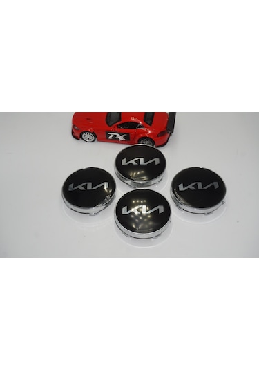 Kia Yeni Nesil Logo Jant Göbeği Kapak Seti  60mm
