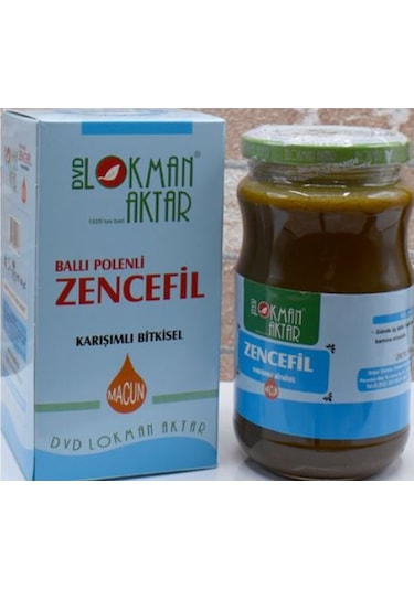 Lokman Aktar Ballı Pollenli Zencefil Karışımlı Bitkisel Macun 420 G