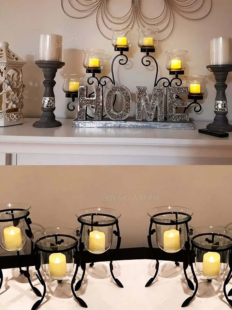 Lublu Darit' Led Mum Seti 24 Adet, Bataryalı Yanıp Sönen 484371689 Bej Açık