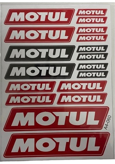 A4 18 Parça Sticker Çok Renkli