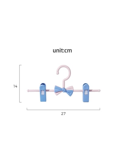Suntek Magideal Bebek Askıları Uzatılabilir Elbise Askısı Çorap Mavi