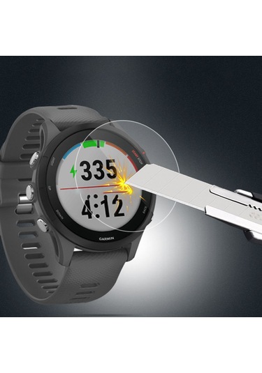 Temperli Cam Ekran Koruyucu, 2'li Paket Garmin Forerunner 255s
