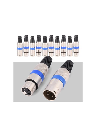 5 Çift Xlr Konnektör Yongtao