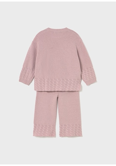 Mayoral Pembe Kız Bebek Triko Takım 2592 Pembe