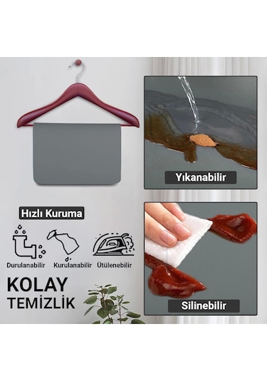 Valerine Life Kahve Makinesi Matı Su Geçirmez Kaymaz Yıkanabilir Çaycı, Çay Espresso Makinesi Pad 35x45cm 27240103