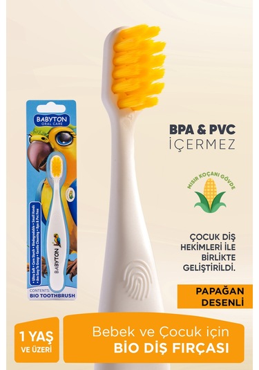 Babyton Bio Papağan Çocuk Diş Fırçası