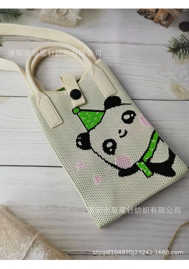 Yaz Sıcak Satış Sezon Örme Küçük Kare Çanta Kaliteli Çanta Crossbody Cep Creamy-white Greeting Krem