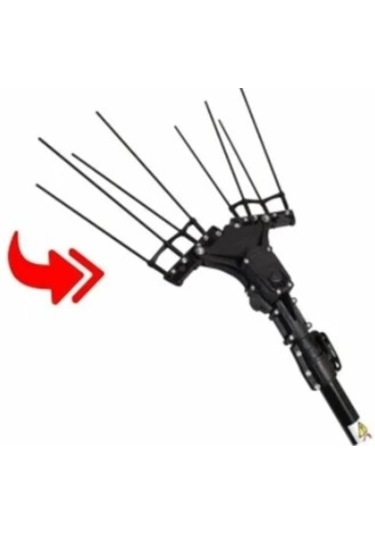 Olivia 34v 650waat Sensörlü Teleskopik Uzatmalı Akülü Zeytin Silkme Makinası+ Akü Şarj Cihazı Hediye