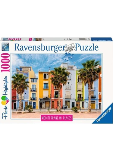 Ravensburger 1000 Parça İspanya Renkli Evler Puzzle 149773