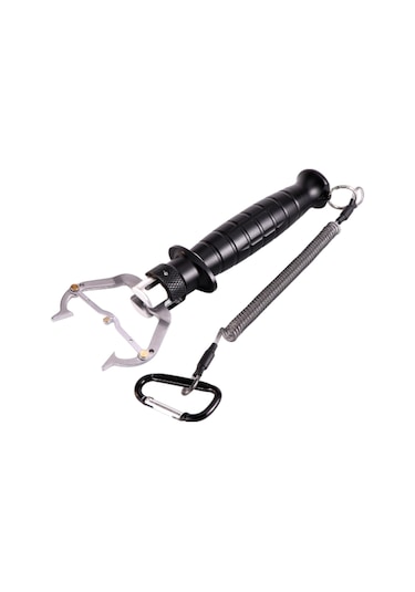 Dolıty Balık Tutucu Klipsi Paslanmaz Çelik Balıkçılık Siyah