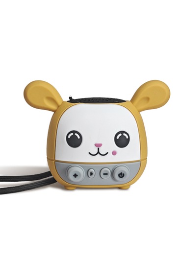 Karikatür Minion Dış Mekan Su Geçirmez Kullanışlı Hoparlör-beyaz