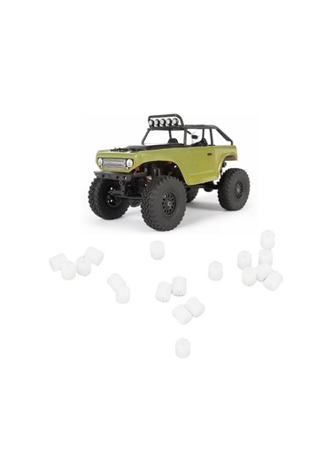 Tenfowee 20 Adet 1/24 Axial Scx24 90081 Axı00001 Axı00002 Rc Araçları İçin 11t Motor Dişlisi - Kaliteli Plastik, Dayanıklı, Performansı Artırır