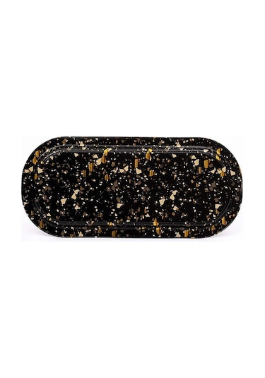 Milano Desenli Baton Metal Tepsi, 16 X 35 Cm