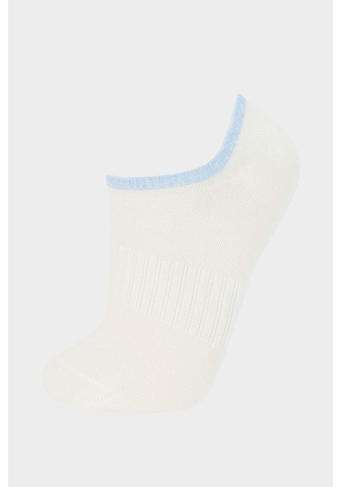 DeFacto Kız Çocuk 5'li Pamuklu Patik Çorap E6050A8NSKR1