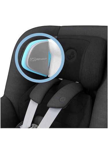 Maxi-cosi Pearl 360 Slidetech 0-18 Kg Bebek Oto Koltuğu Authentic Black