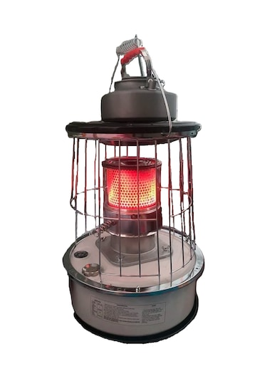 Kerosene Kamp Sobası - Ocağı Beyaz