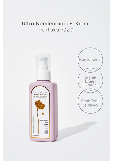 Iva Natura Nemlendirici Ve Besleyici El Kremi Portakal Özlü 125 Ml