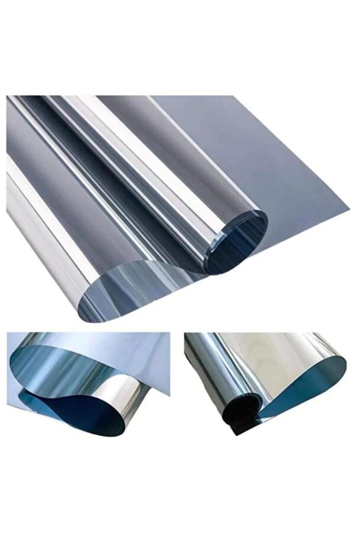Silver Gümüş Cam Filmi 100 X 60 Mt