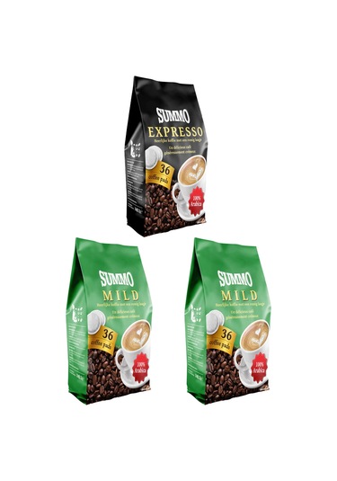 Summo 1 Adet Espresso ve 2 Adet Mild 108’li Avantaj Paket (36X3)