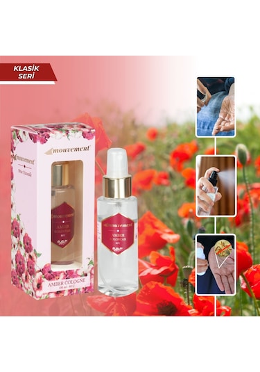 Mouvement 80° Kolonya - Vanilia Amber 100 ML