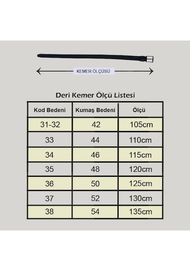 Efluce Erkek Hakiki Deri Kemer 4cm Siyah